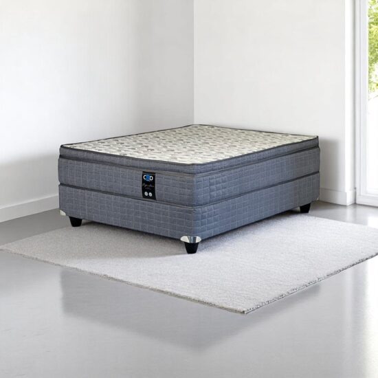 Challenge Box Top Medium Double Bed Set Standard Length