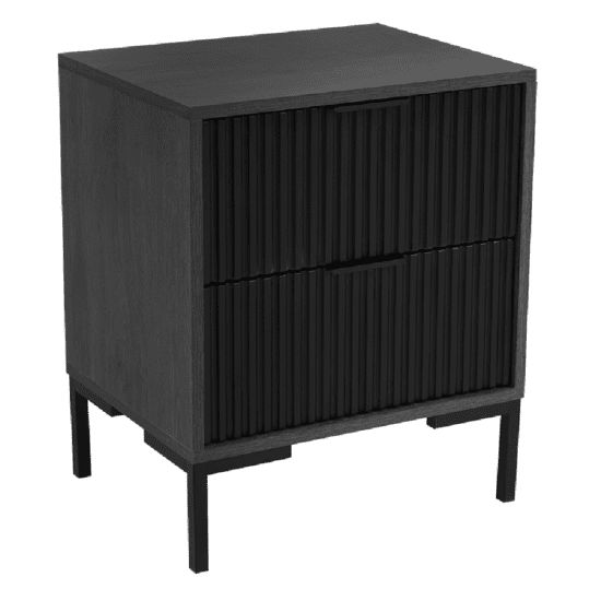 Destiny Charcoal & Black Pedestal