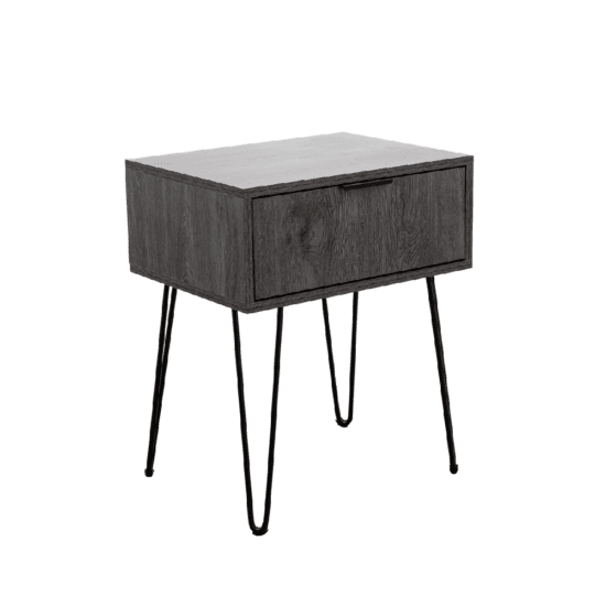 Milan Charcoal Pedestal