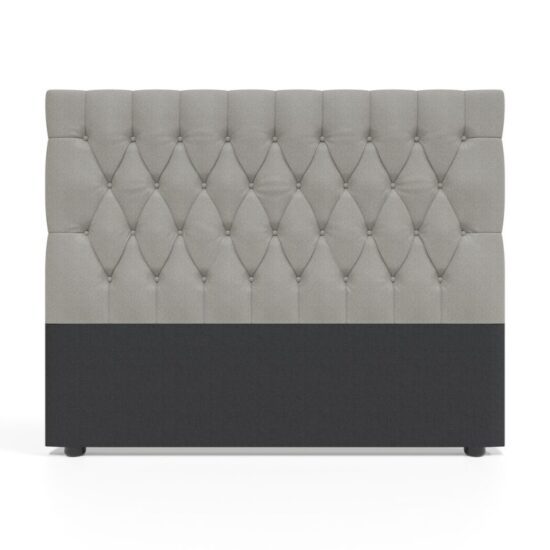 Mariana Cream Fabric Queen Headboard
